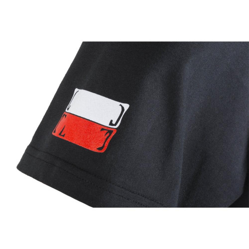 T-Shirt (kameleon w klatce piersiowej z flagą PL) - Bawełna Detal 4