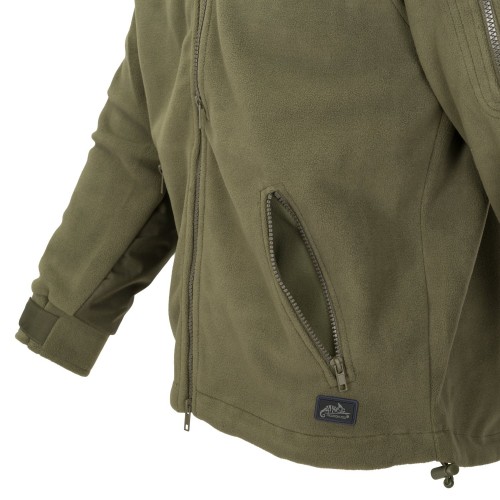 Bluza CLASSIC ARMY - Fleece Detal 6