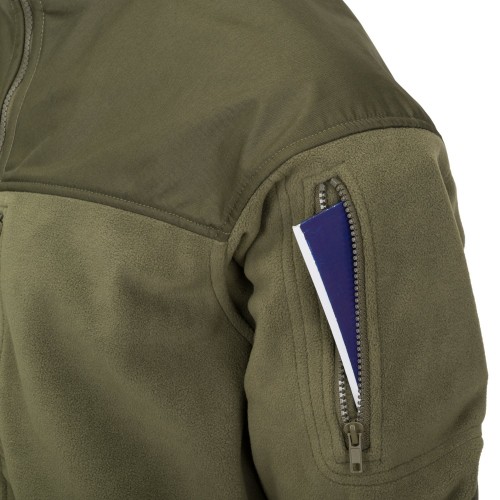 Bluza CLASSIC ARMY - Fleece Detal 8