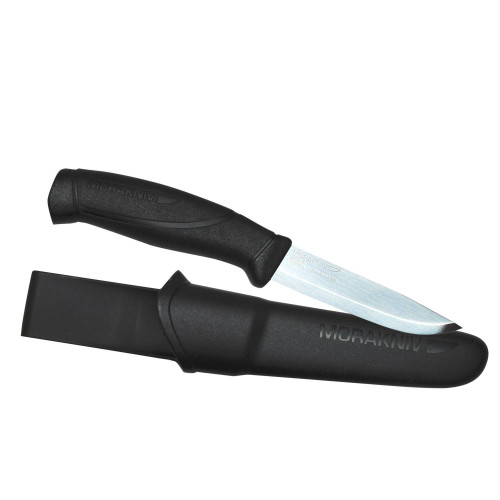 Nóż Morakniv® Companion Black - Stainless Steel Detal 1