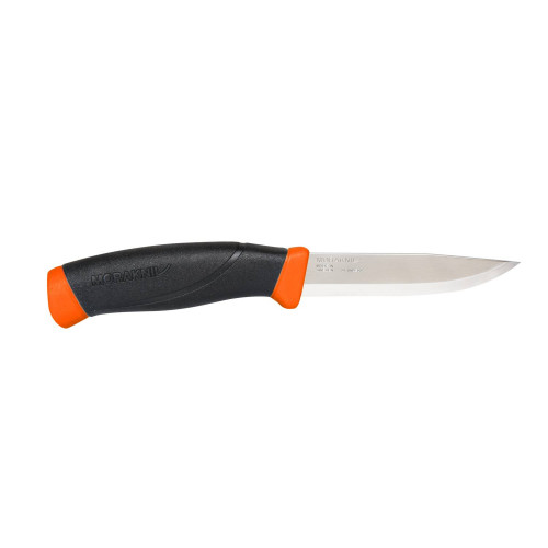 Nóż Morakniv® Companion F Orange - Stainless Steel Detal 3