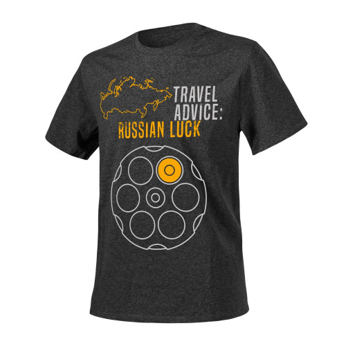 T-Shirt (Travel Advice: Russian Luck) Detal 1