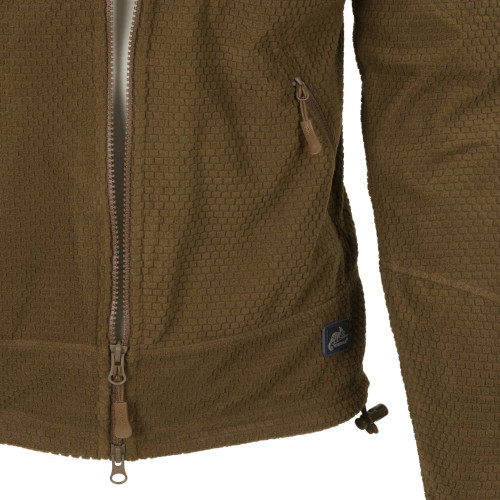 ALPHA TACTICAL Jacket - Grid Fleece Detail 5