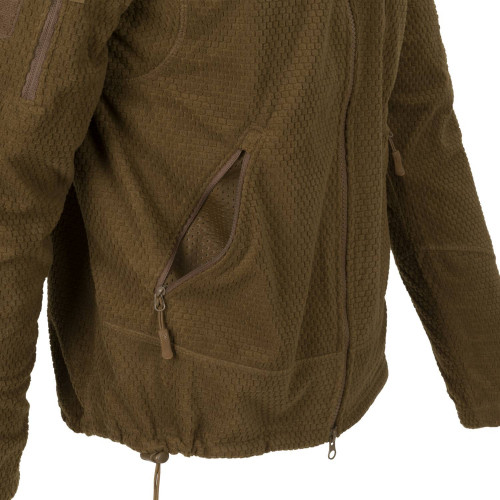 ALPHA TACTICAL Jacket - Grid Fleece Detail 9