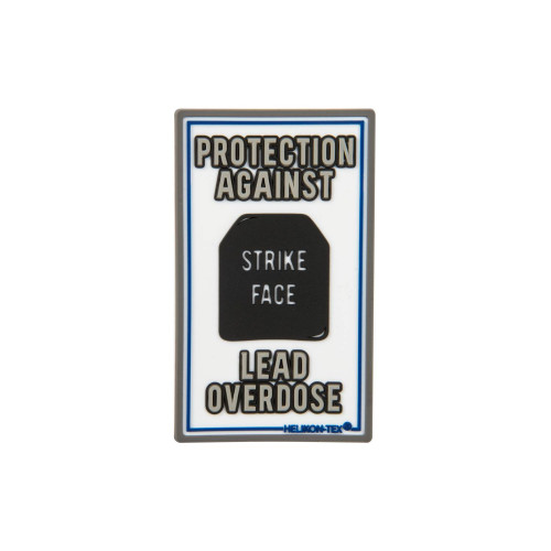 Emblemat "Lead Overdose" Detal 1