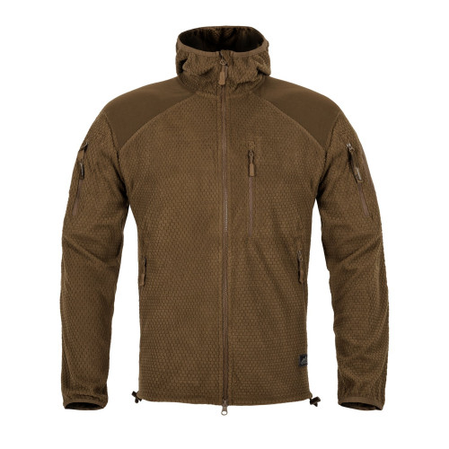ALPHA HOODIE Jacket - Grid Fleece - Helikon Tex