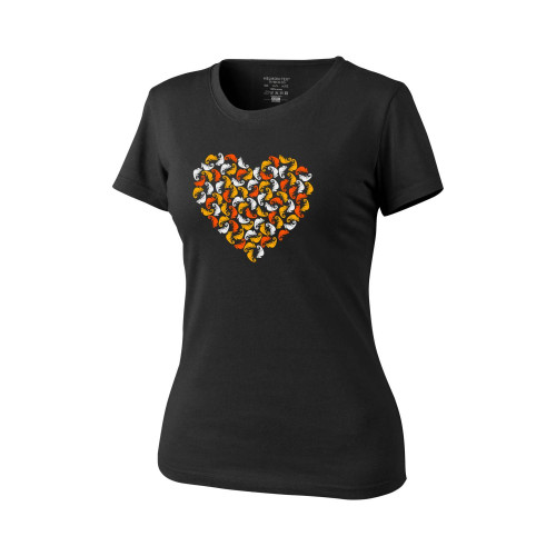 WOMEN'S T-Shirt (Chameleon Heart) Detail 1