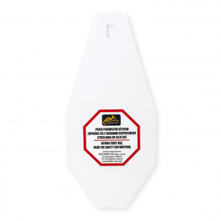SRT Mini ALPHA Target® - Hardox 600 Steel - White