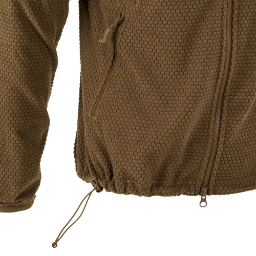 Bluza ALPHA HOODIE - Grid Fleece Detal 5