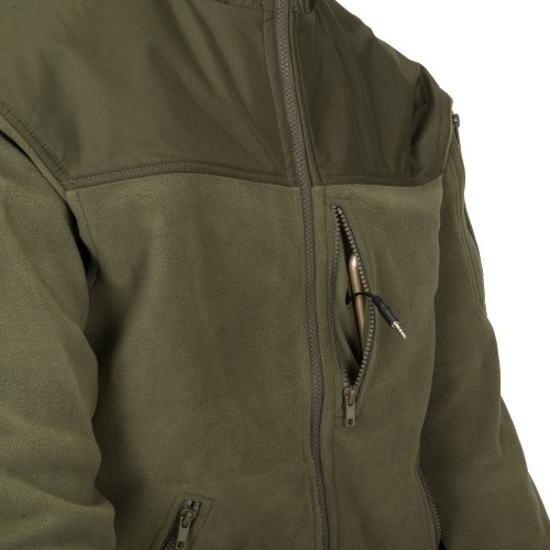 Bluza CLASSIC ARMY - Fleece Detal 6