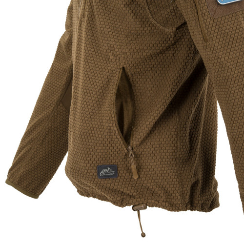 Bluza ALPHA HOODIE - Grid Fleece Detail 9