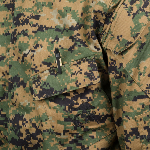 USMC Shirt - PolyCotton Twill Detail 5