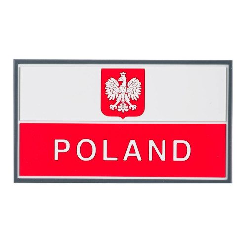 Polish Banner Patch (90 x 50 mm) - PVC Detail 1